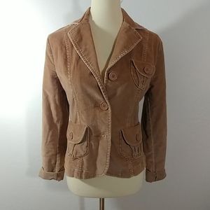Sashimi  Brown Corduroy Blazer S/M